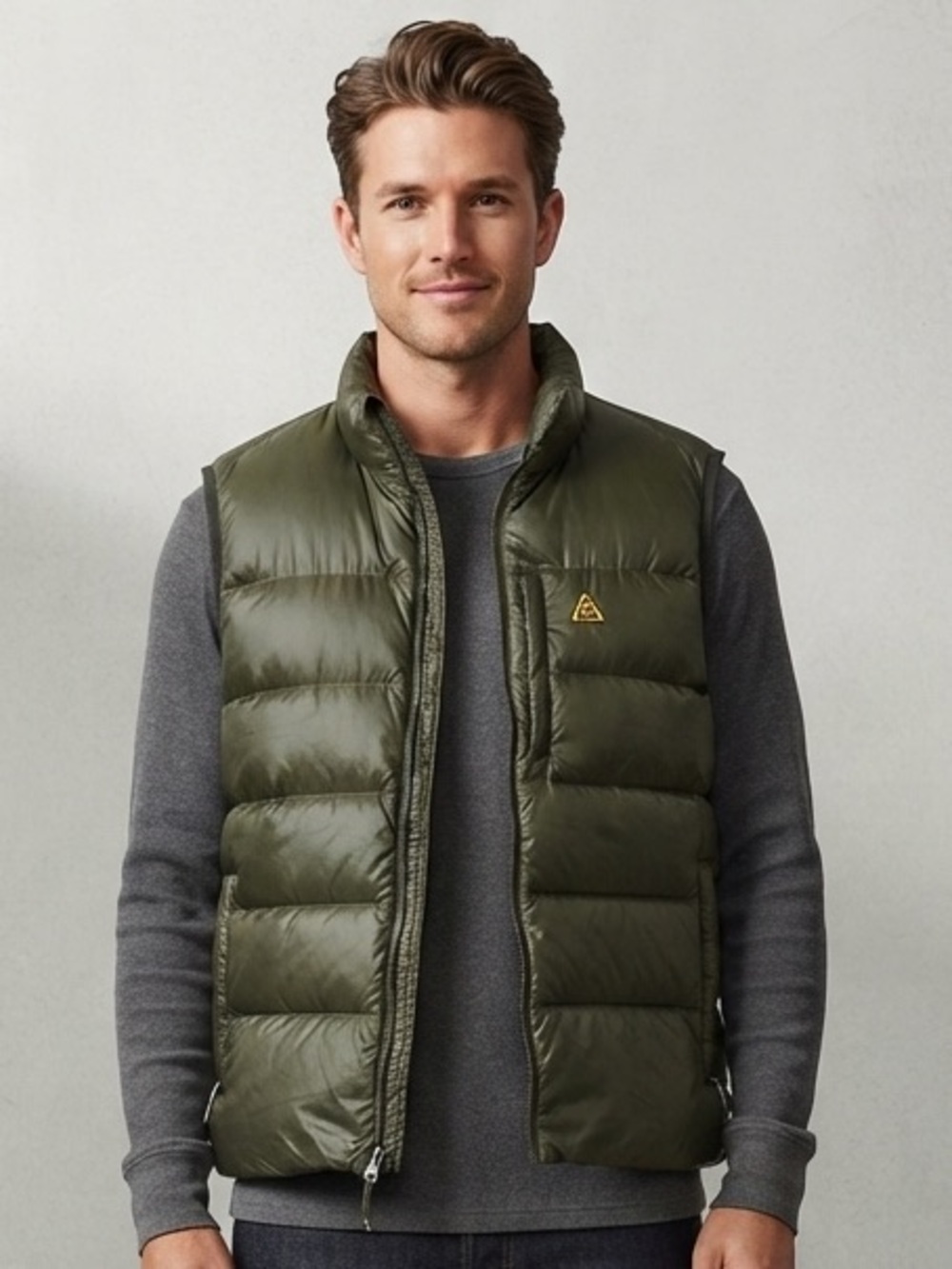 Nike ACG Sz XL Forest Green Puffer Goose Down Vest